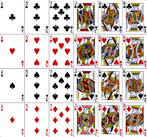 printable playing cards free.